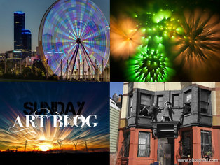 Sunday Art Blog collage