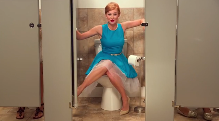 Bethany Woodruff, the amazing actress from the Poo~Pourri commercial.