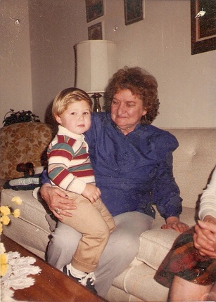 Picture: Nicky on Grandma's Knee